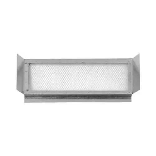 Eave Vent, Galvanized Steel, 14 x 5 in. Gray Eave Vent, Galvanized Steel, 14 x 5 in. Gray