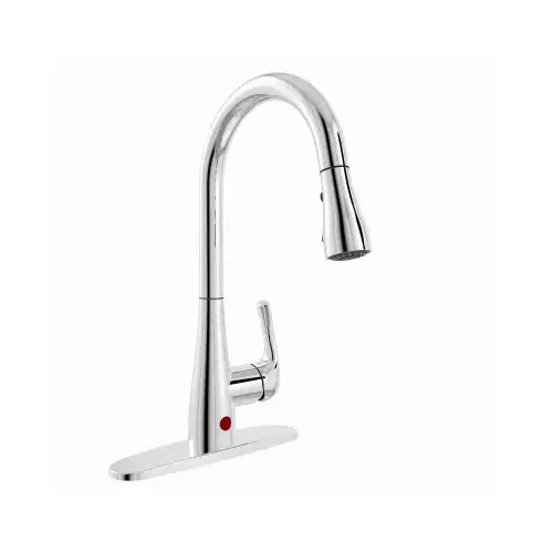Essential Series Kitchen Faucet, 2.2 gpm, Brass, Chrome Plated Essential Series Kitchen Faucet, 2.2 gpm, Brass, Chrome Plated