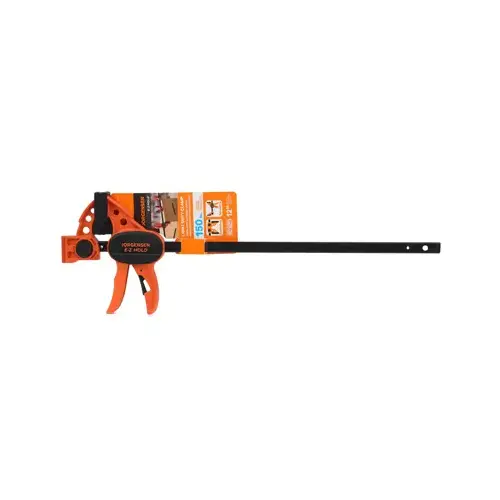 E-Z HOLD Series Light-Duty Expandable Bar Clamp, 150 lb, 12 in Max Opening Size, 2-1/2 in D Throat E-Z HOLD Series Light-Duty Expandable Bar Clamp, 150 lb, 12 in Max Opening Size, 2-1/2 in D Throat