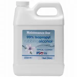TRUE VALUE MFG COMPANY M7-QT Isopropyl Rubbing Alcohol, 99%, 1-Qt.