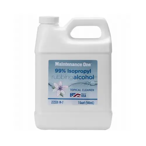 Isopropyl Rubbing Alcohol, 99%, 1-Qt.