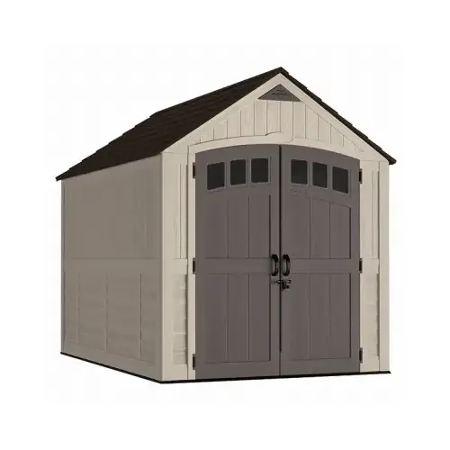 Carlisle Storage Shed, Reinforced Floor, All Weather Construction, 7 x 10-Ft. Carlisle Storage Shed, Reinforced Floor, All Weather Construction, 7 x 10-Ft.