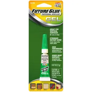 SUPER GLUE CORP/PACER TECH 11710044 Super Glue Instant Future Glue Gel, 2 Gram Tube