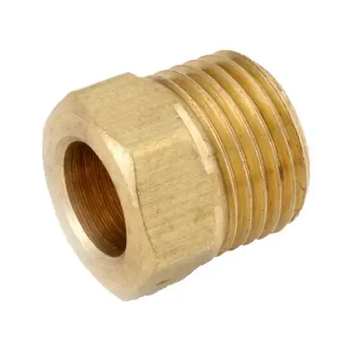Brass Inverted Flare Nut, 1/4-In.