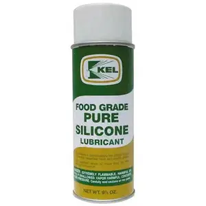 KELLOGG'S KEL57100 Lubricant, 9.75 oz Aerosol Can, Liquid Clear