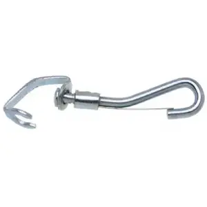Campbell's T7607301-XCP10 Open Eye Spring Snap Zinc-Plated Steel 3-3/4" L Zinc-Plated - pack of 10