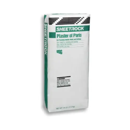 SHEETROCK Plaster of Paris, Powder, Low, Off-White, 25 lb Bag