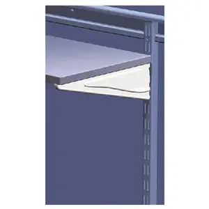 ClosetMaid 386200 10-In. White Shelf Track Bracket