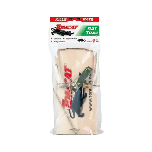 Wooden Rat Trap, Rat Size - pack of 8