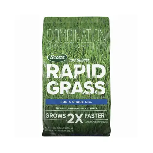 Turf Builder Rapid Grass Seed Mix, 16 lb Bag Blue Green Turf Builder Rapid Grass Seed Mix, 16 lb Bag Blue Green