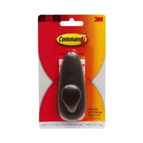 Forever Classic Series Decorative Hook, 7/8 in Opening, 5 lb, 1-Hook, Metal, Oil-Rubbed Bronze - pack of 4 Forever Classic Series Decorative Hook, 7/8 in Opening, 5 lb, 1-Hook, Metal, Oil-Rubbed Bronze - pack of 4