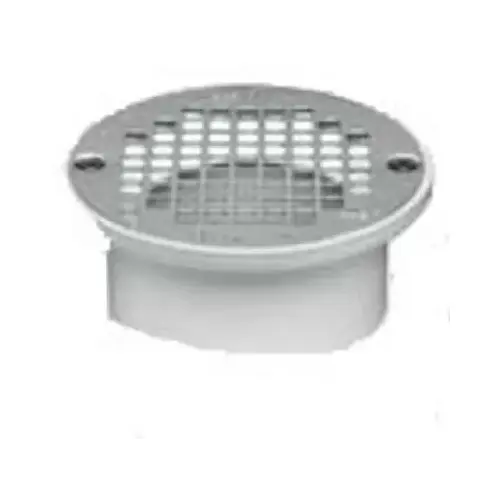 PVC Pipe Drain, General Purpose, 3 to 4-In.