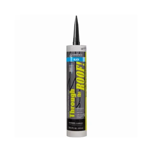 Sealant, Black, Liquid, 10.5 oz Cartridge