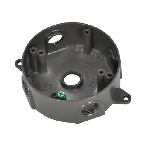 Bronze Weatherproof Round Outlet Box Bronze Weatherproof Round Outlet Box