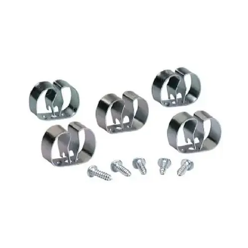 Grip Clip, Large, Steel, Silver, For: Brooms, Tools, Rakes and Shovels