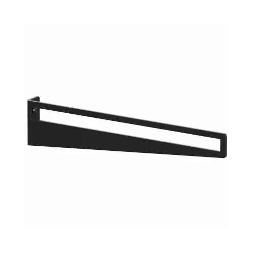 Pittsburgh Style Decorative Shelf Bracket, Black, 8-In. Pittsburgh Style Decorative Shelf Bracket, Black, 8-In.