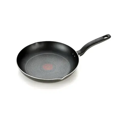 Initiatives 12 In. Black Non-Stick Fry Pan w/ Pour Spout Initiatives 12 In. Black Non-Stick Fry Pan w/ Pour Spout