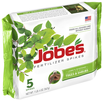 Jobe's 01000 Fertilizer Spike, 5 pk Pack, Spike Gray/Light Brown - pack of 5