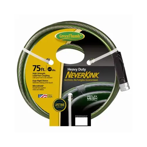 NeverKink Garden Hose, Heavy-Duty, 5/8-In. x 75-Ft. NeverKink Garden Hose, Heavy-Duty, 5/8-In. x 75-Ft.