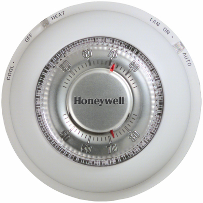 ADEMCO INC T87N1000 Round Heat/Cool Thermostat