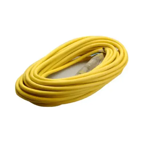 Extension Cord Outdoor 50 ft. L Yellow 14/3 SJEOW Yellow Extension Cord Outdoor 50 ft. L Yellow 14/3 SJEOW Yellow