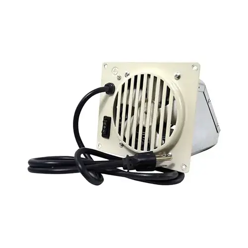 Vent Free Blower Fan Kit for Gas Wall Heater White