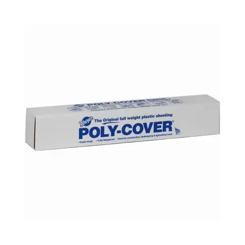 No Hoe Lightweight Garden Mulch, 50 ft L, 3 ft W, Plastic, Black