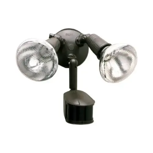 300-Watt Bronze Motion-Activated Outdoor Security Flood Light 300-Watt Bronze Motion-Activated Outdoor Security Flood Light