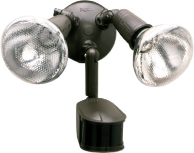 Cooper Lighting MS276RD 300-Watt Bronze Motion-Activated Outdoor Security Flood Light