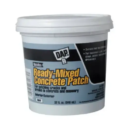 Concrete/Mortar Patch, 1-Qt. Gray Concrete/Mortar Patch, 1-Qt. Gray