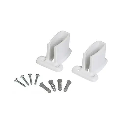 6620 Wall Bracket, Resin Pair White