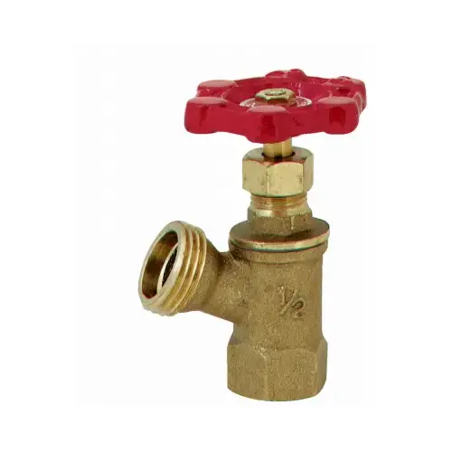 ProLine Series Boiler Drain Valve, 1/2 in Connection, FIP, 125 psi Pressure, Brass Body