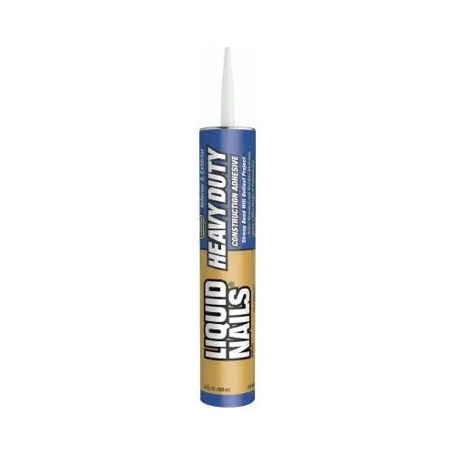 28 Oz. Heavy Duty Construction Adhesive (Low VOC) Tan 28 Oz. Heavy Duty Construction Adhesive (Low VOC) Tan