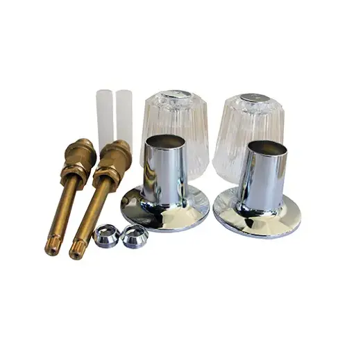 Price Pfister, Two Valve, Windsor, Tub & Shower, Trim Set, With Stems Price Pfister, Two Valve, Windsor, Tub & Shower, Trim Set, With Stems