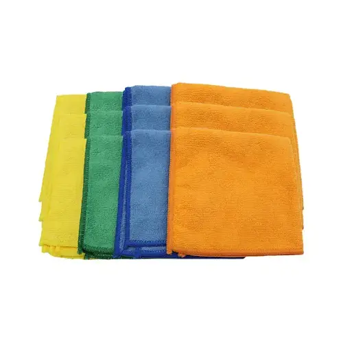 Cleaning Cloths, Mircofiber, 12 x 12-In - pack of 12 Cleaning Cloths, Mircofiber, 12 x 12-In - pack of 12
