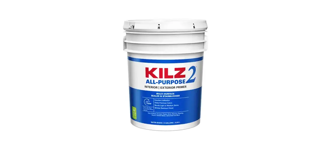 KILZ 20000P Stain Blocking Primer White Flat Water-Based Acrylic 5