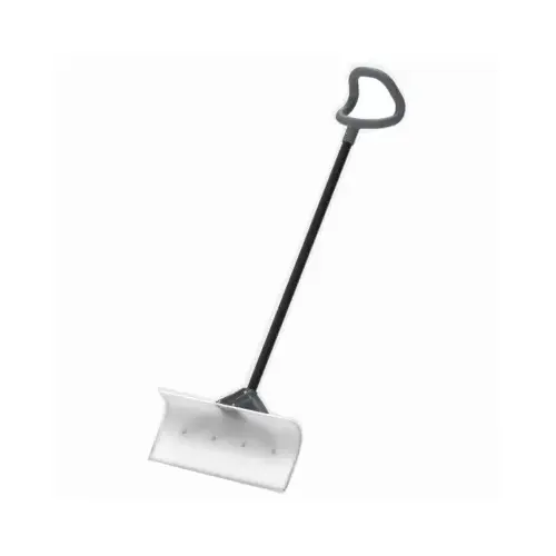 UHMW Snow Pusher, Steel Shaft, 24-In. UHMW Snow Pusher, Steel Shaft, 24-In.