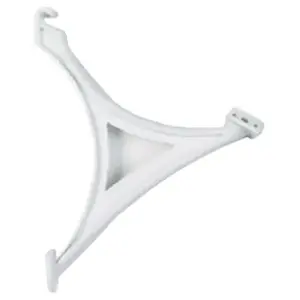 ClosetMaid 671300 Support Bracket, Resin White