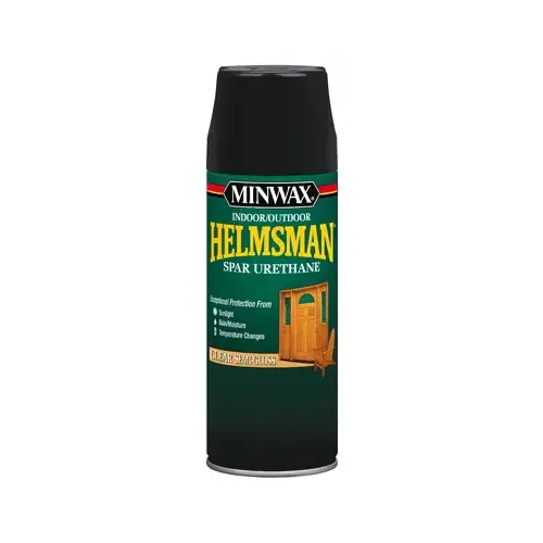 Helmsman Semi-Gloss Spar Urethane, 11.5-oz. Aerosol Helmsman Semi-Gloss Spar Urethane, 11.5-oz. Aerosol