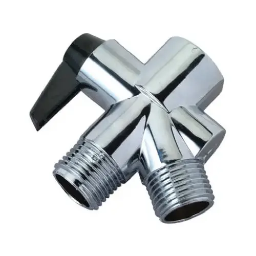 Chrome Shower Flow Diverter Chrome Shower Flow Diverter