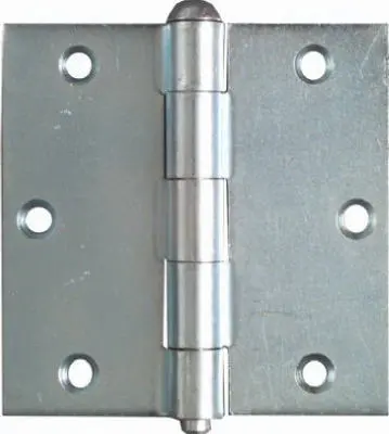 NATIONAL MFG/SPECTRUM BRANDS HHI 3-1/2 x 3-1/2 In. Zinc Broad Light-Duty Hinges pair N195-669
