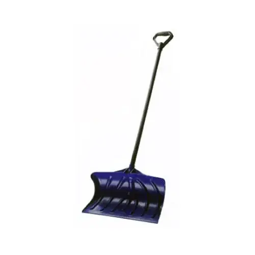 20 In. Poly Snow Pusher with 37 In. Steel Handle