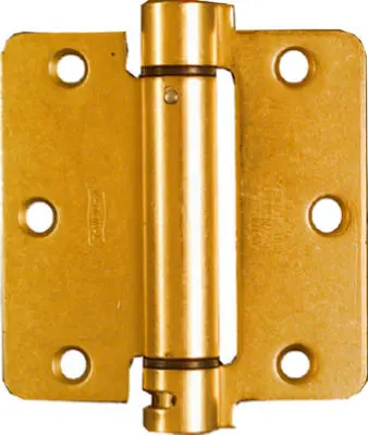 NATIONAL MFG/SPECTRUM BRANDS HHI Adjustable Spring Hinge Brass 3-1/2 In. N185-199