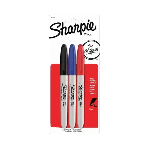 Permanent Marker Assorted Fine Tip - pack of 18 Permanent Marker Assorted Fine Tip - pack of 18