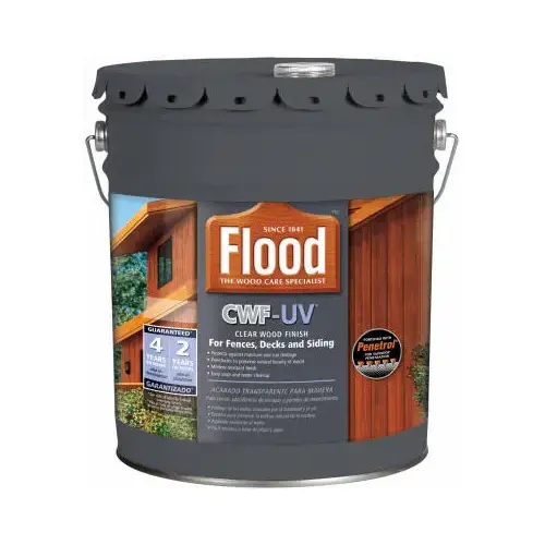 Wood Finish, Redwood, 5-Gallons