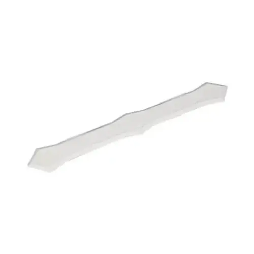 Gutter Downspout Band, White Aluminum, Fits 2 x 3 In. & 3 x 4 In. Downspout Gutter Downspout Band, White Aluminum, Fits 2 x 3 In. & 3 x 4 In. Downspout