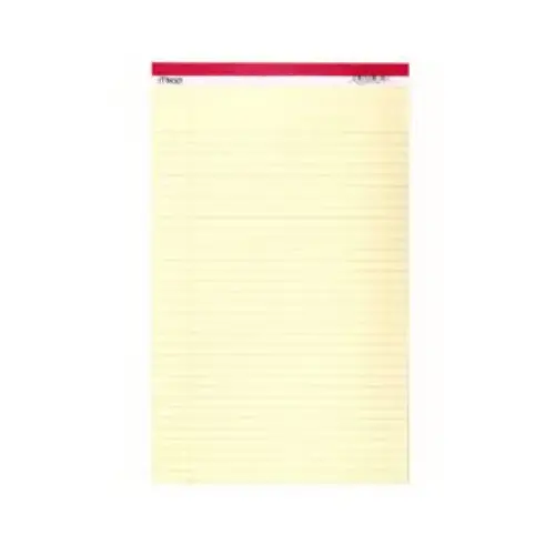Yellow Legal Pad, 8.5 x 14 In., 50 Sheets Yellow Legal Pad, 8.5 x 14 In., 50 Sheets