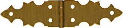 NATIONAL MFG/SPECTRUM BRANDS HHI 5/8 x 2.75-In. Brass Decorative Hinge - 2 per pack x5 packs N211-425-XCP5