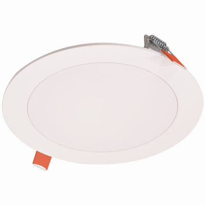 Halo HLBSL6099FS351E HLB Series R Downlight, 12.6 W, 120 V, LED Lamp, Plastic, Matte White