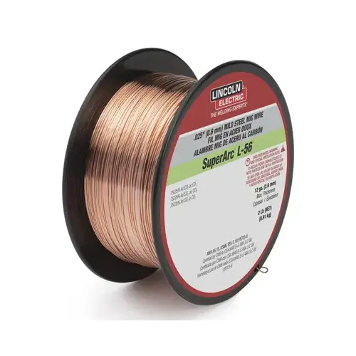 Superarc L-56 Mig Welding Wire, .030-In., 2-Lb. Spool Superarc L-56 Mig Welding Wire, .030-In., 2-Lb. Spool